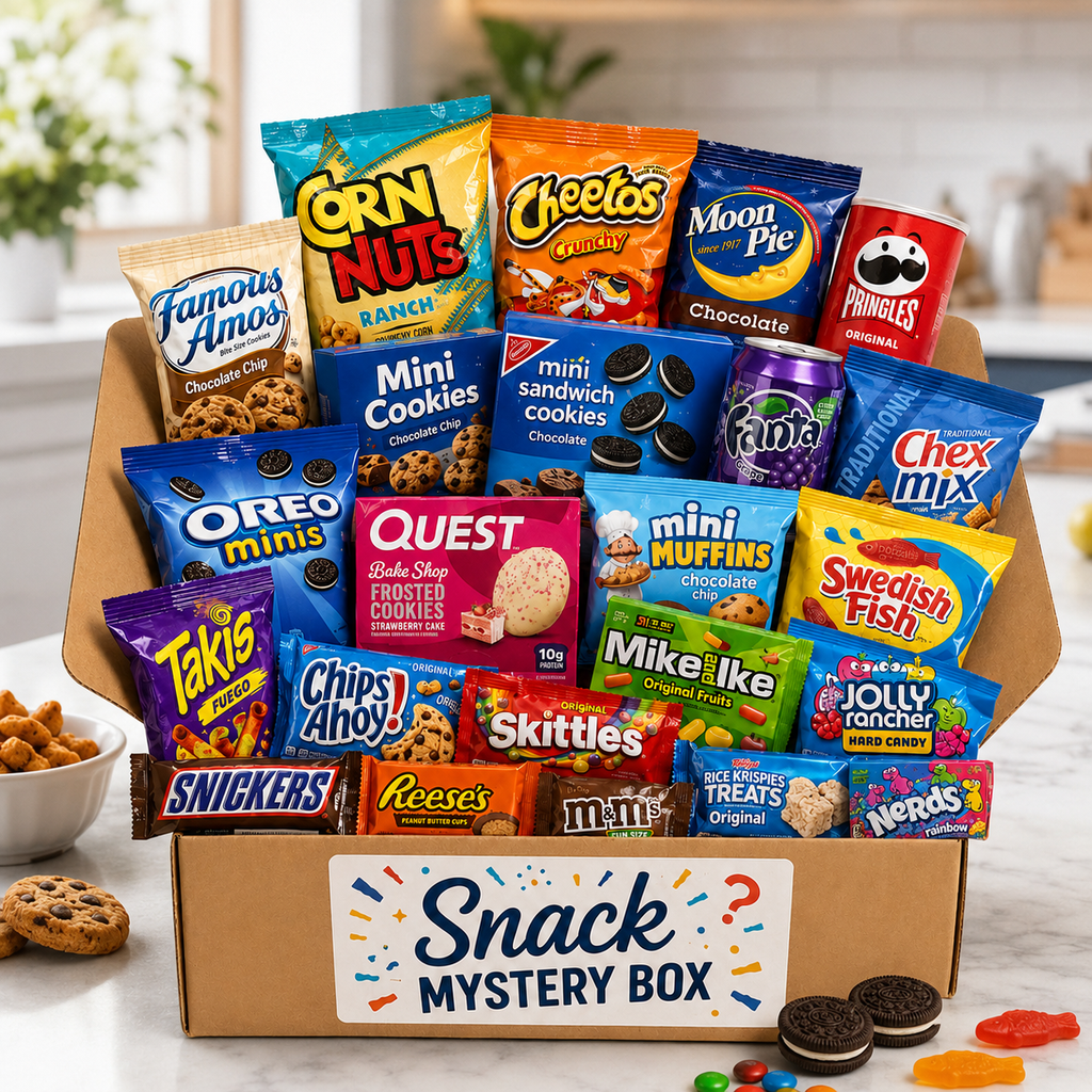 Amazon & Whole Foods Snack Mystery Box（Limited//1 Box per Person)