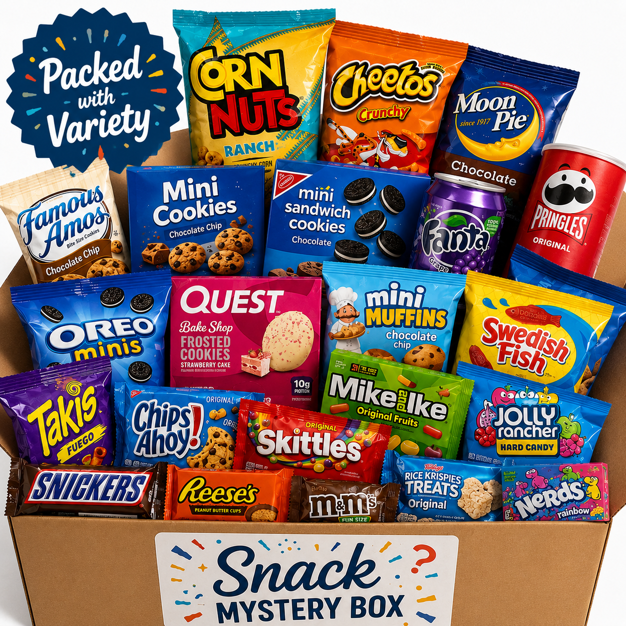 Amazon & Whole Foods Snack Mystery Box（Limited//1 Box per Person)