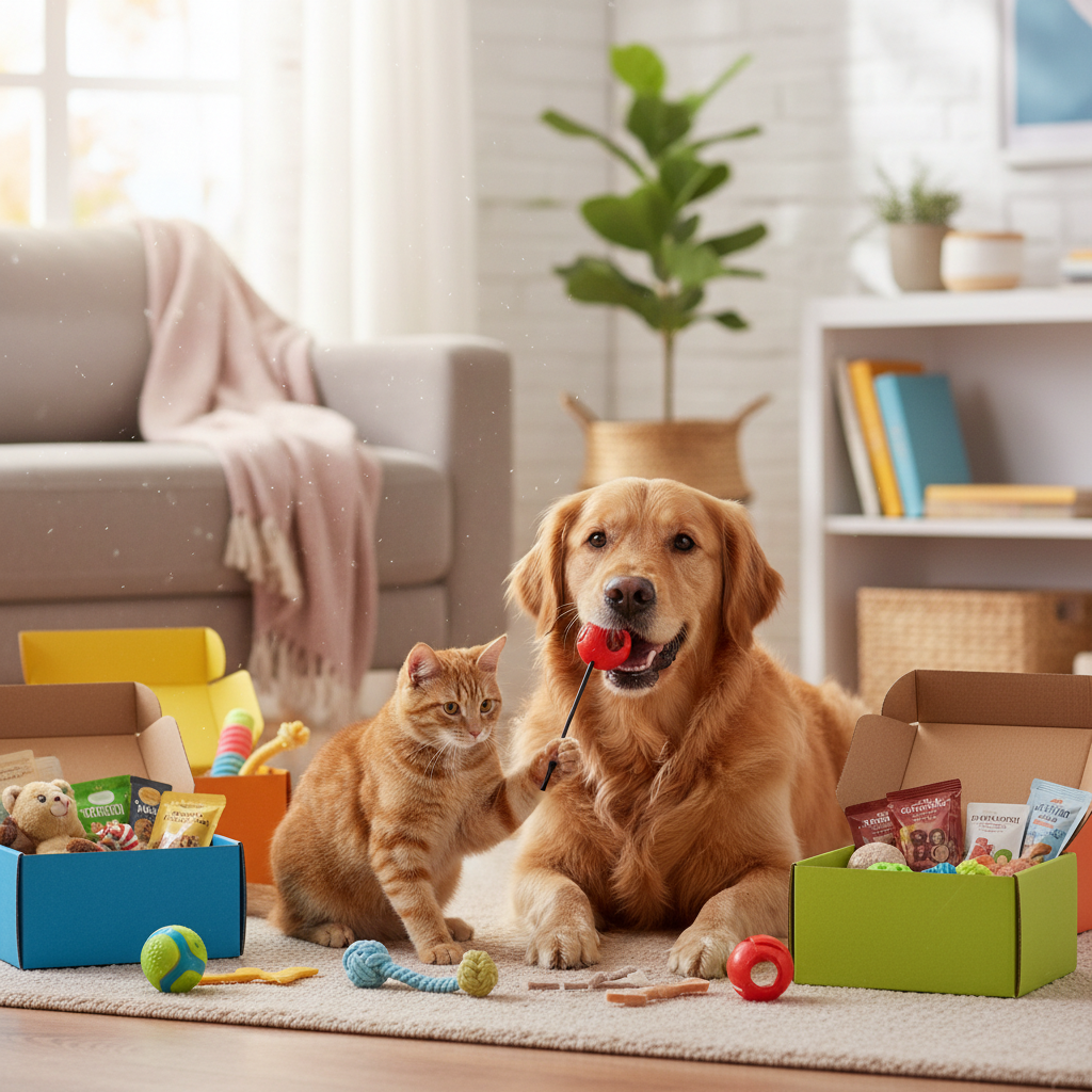 Pet Mystery Box – Surprise Toys, Accessories & Treats for Cats & Dogs(Limited to One per order)