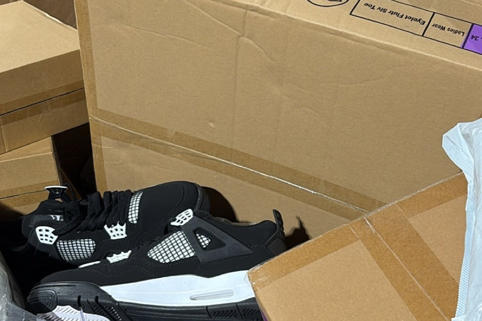 Surprise Box Depot warehouse inventory photo