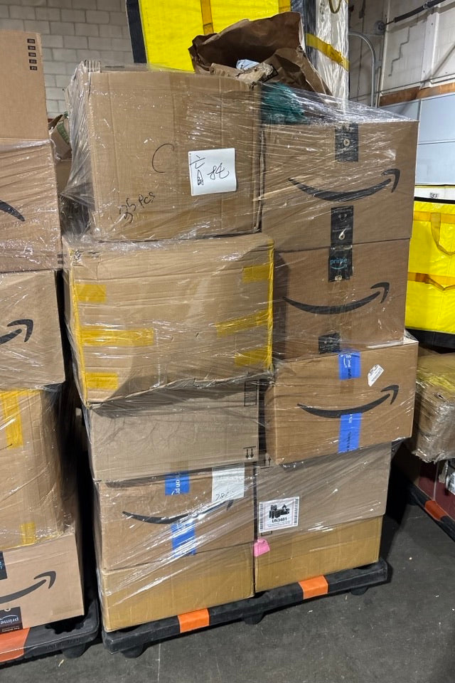 Surprise Box Depot warehouse inventory photo